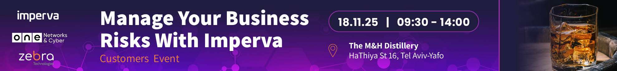 Taldor Customers Event with Imperva & Zebra